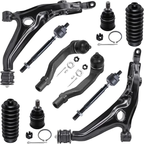 Vista 89 de Detroit Axle - Kit de suspensión frontal de 10 piezas para Ford Focus C-Max 13-18, 2 brazos de control inferiores, 4 barras de acoplamiento