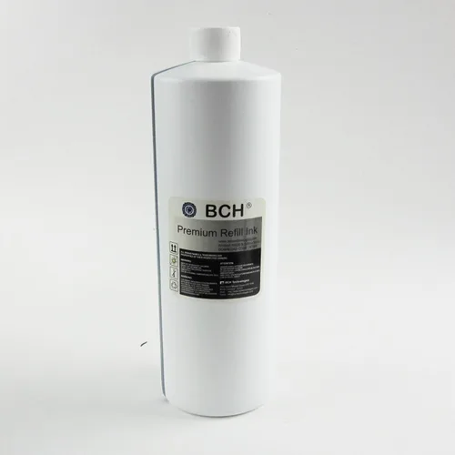 Vista 4 de BCH Tinta de tinte negro premium de 1 litro (33.8 fl oz) para todos los cartuchos de impresora de inyección de tinta