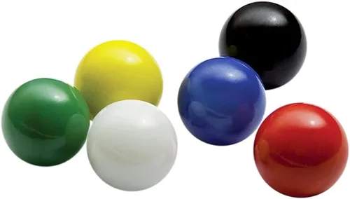 Vista 2 de Mega Juego de Canicas de Repuesto de 0.551 in - Vidrio Sólido - 60 Piezas - Damas Chinas, Manualidades (Multi)