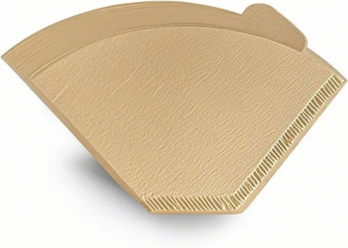 Filtros de café #4, filtros de café en cono de 8 a 12 tazas, 100 unidades desechables sin blanquear para verter y gotear cafetera