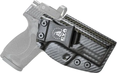 Vista 56 de CYA Supply Co. - Fundas IWB de fibra de carbono listas para ópticas - Múltiples ajustes - Compañía de veteranos - Hecho en EE. UU