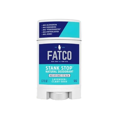 Vista 9 de FATCO Stank Stop All Desodorante natural con aceite de coco orgánico y sebo - Pomelo + jengibre (1.7 oz)