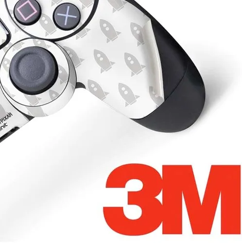 Vista 6 de Skinit Calcomanía para juegos compatible con PS4 Pro/Slim Controller, diseño oficial de Disney Toy Story Alien Collage