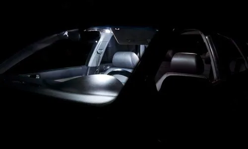 Vista 7 de iJDMTOY Kit de luces LED completas de 3W con acabado gris, luz de lectura de mapa para el techo, ajuste OEM, compatible con Volkswagen MK4 Golf R32