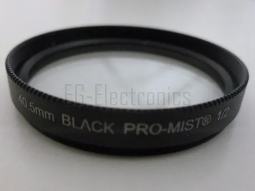 Vista 51 de Tiffen 37BPM12 1.457 in Pro-Mist 1/2 Filtro de cámara de difusión negro