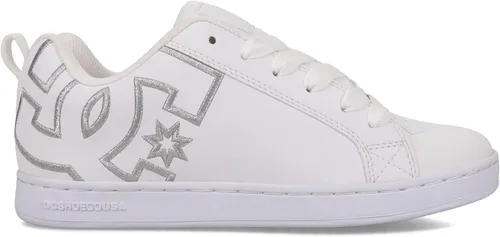 Vista 9 de DC Womens Dc Women's Court Graffik Casual Skate Shoe Plantilla blanca y negra