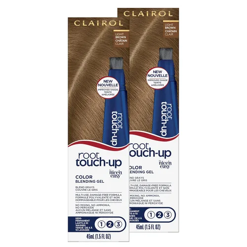 Vista 15 de Clairol Root Touch-Up - Gel de mezcla de color semipermanente para el cabello, 2 negros, paquete de 1