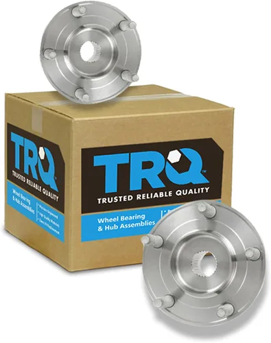 Vista 168 de Conjunto de rodamiento de rueda delantera de 2 piezas y buje TRQ Compatible con Pontiac Solstice 2006-2009 Saturn Sky 2007-2010