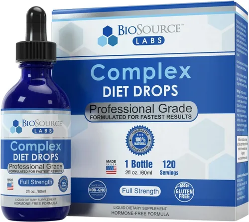 Vista 10 de Gotas de dieta complejas las mejores gotas naturales para controlar el peso para hombres y mujeres (1 botella, 2 onzas líquidas)