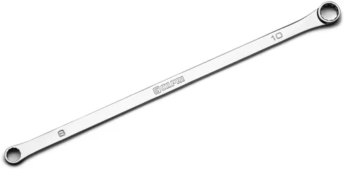 Vista 12 de Capri Tools 8 x 9 mm 0 Grados de Desplazamiento Llave de Caja de Extremo Extra Larga (CP11800-0809)