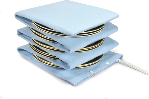 Vista 2 de Waterbridge Calentador eléctrico de platos - Calienta hasta 15 platos grandes - Azul nocturno The Basic