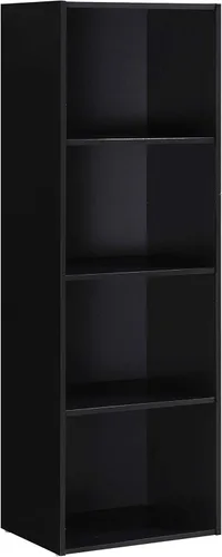 Vista 7 de Hodedah Import - Estantería con 3 estantes, haya