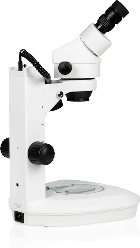 Vista 3 de Vision Scientific Microscopio estéreo con zoom binocular VS-2EZ, ocular de campo ancho 10x, rango de zoom de 0.7X—4.5X, rango de aumento