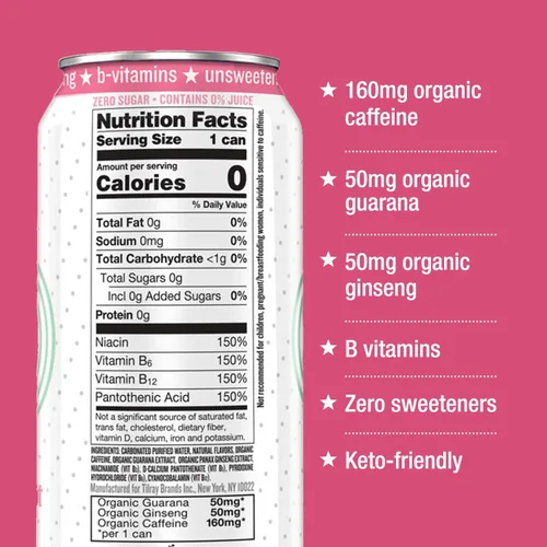 Vista 9 de Hiball Energy - Seltzer saborizado, sin azúcar ni calorías, 8 unidades de 16 onzas líquidas (pomelo).