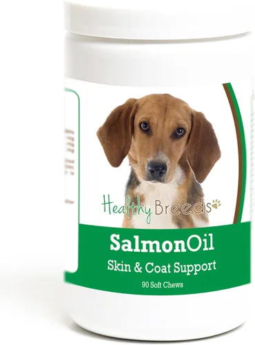 Vista 348 de Healthy Breeds Affenpinscher - Masticables suaves de aceite de salmón, 90