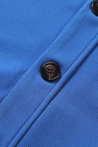 Vista 4 de JMIERR Mens Casual Long Sleeve Shawl Collar Button Down Knit Cardigan Sweater Jacket with Pockets