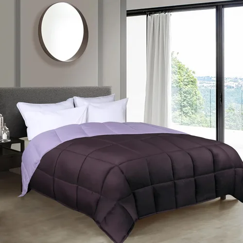 Vista 23 de Grand Down All Season Cobertor reversible con lado inferior alternativo, Sintético, Full/ Queen