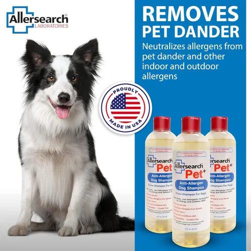 Vista 4 de Allersearch Champú para perros Pet+ Anti-Allergen 16 Oz