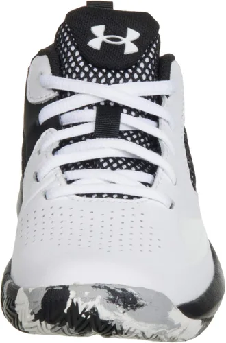 Vista 2 de Under Armour Tenis de baloncesto unisex para niños preescolares Lockdown 5, Negro