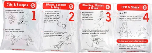 Vista 7 de Kit médico de primeros auxilios de fácil acceso de Easycare