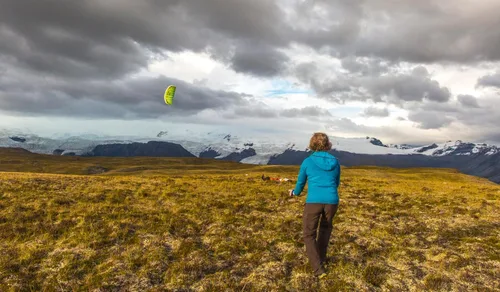 Vista 5 de Prism Kite Technology Synapse Cometa de parafoil de doble línea: una cometa de nivel de entrada ideal para niños y adultos para kiting de doble línea
