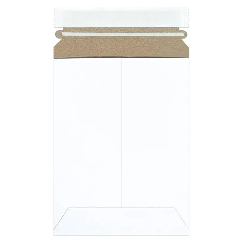 BOX USA StayFlat sobre sobre de 6 pulgadas de largo x 8 pulgadas de ancho, paquete de 100 unidades | Stayflats sobre para guardar fotos, documentos,