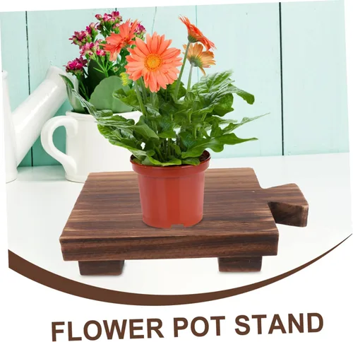 Vista 6 de Outanaya Taburete de cocina de madera, bandeja de sala de estar, soporte para jabón de baño, contenedor de jabón de otoño, soporte para fregadero