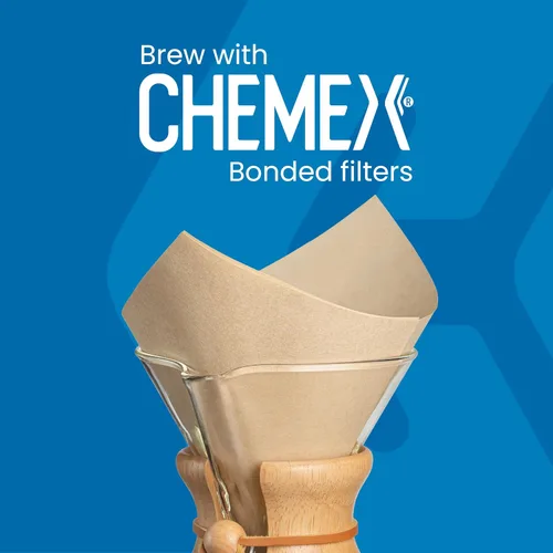Vista 3 de Chemex Cafetera de vidrio para verter - Serie clásica - 10 tazas - Embalaje exclusivo