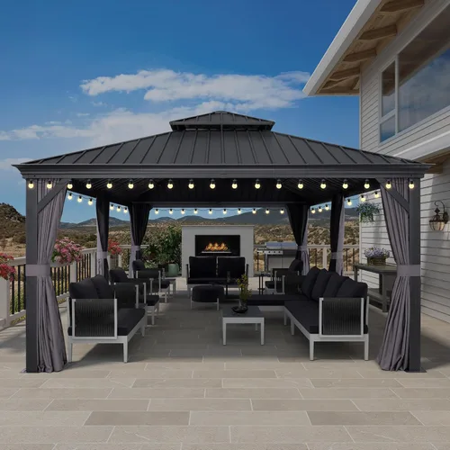 Vista 34 de Purple leaf - Gazebo para exteriores.