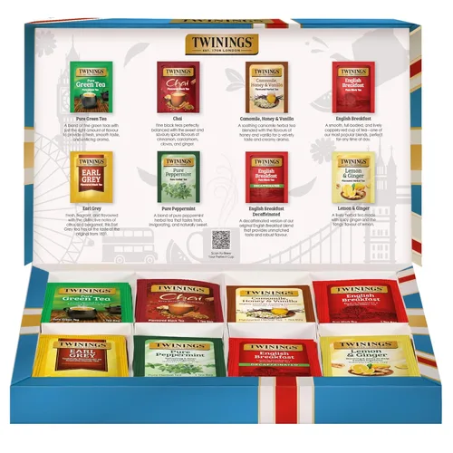 Vista 31 de Twinings, Decaffeinated Chai - Té negro Chai sin cafeína y con especias dulces y sabrosas, caliente o helado, el embalaje puede variar, 120 bolsitas