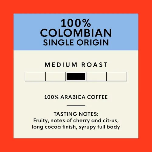 Vista 3 de San Francisco Bay Coffee Café 100% Colombiano de 28 oz en Bolsa, Tostado Medio Molido (El Empaque Puede Variar)