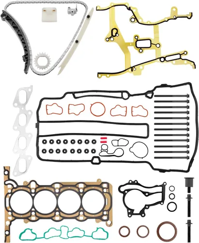 Vista 11 de Kit de juntas de culata 1.4 L para motor, compatible con Chevy Cruze Sonic Trax 2011-2016, Buick Encore # HS26540PT-1, con juntas de cubierta