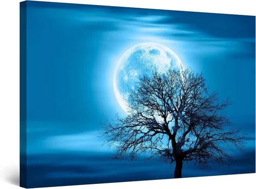 Vista 42 de Startonight Lienzo decorativo para pared, diseño de pájaros del árbol, impresión para dormitorio, 24 x 36 pulgadas