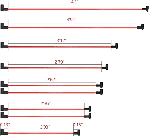 Vista 4 de MAS Racing HEI Distribuidor y cables de bujía y mazo de cables de coleta gratis, kit combinado de tapa roja de repuesto para Chevy 283 302 307 327