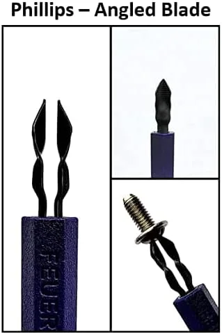 Vista 4 de LLC Holding Screwdriver, Screw Starter (5 Pack - Slotted/Phillips)