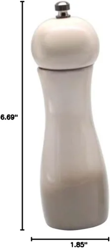 Vista 10 de Housoutil Molino de pimienta manual y salero Molino de pimienta grande Contenedor de sal Gadget de cocina