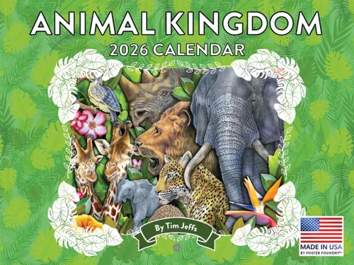 Vista 61 de Calendario alpaca 2026, calendario mensual de pared de 12 meses Hecho en Estados Unidos.