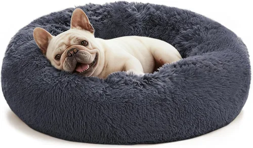 Vista 16 de Love's cabin, Cama para gatos de interiores con base lavable con lavadora, resistente al agua, cojín suave para perro y gato para alivio