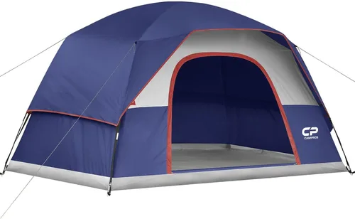 Vista 13 de Tents for Camping 6 Person Tent Waterproof Windproof Double Layer Family Camping Tent, Easy Setup Dome Tent with Large Mesh Windows & Wider Door for