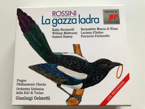 La Gazza ladra Rossini Opera Festival, Pesaro 1989