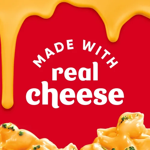 Vista 6 de Velveeta Brócoli de conchas y queso con pasta de conchas, salsa de queso y floretes de brócoli, caja de 9.4 onzas
