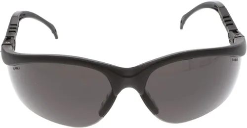 Vista 2 de MCR Safety Gafas KD312 Lentes grises con protección UV y revestimiento resistente a los arañazos, 1 par