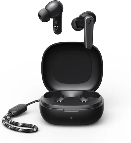 Vista 8 de Soundcore de Anker P20i Auriculares True Wireless, controladores de 10mm con graves potentes, Bluetooth 5.3, tiempo de reproducción largo de 30H