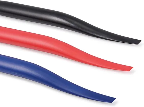 Vista 5 de FOSHIO Jalador de micro goma flexible para envoltura de coche, curvas ranuradas, herramienta de tintado 3 en 1 con diferente dureza para instalar