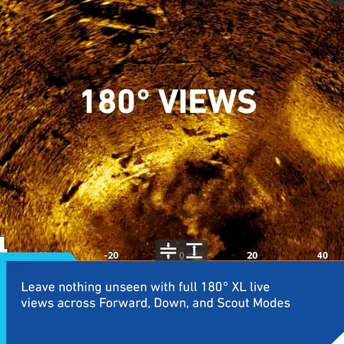 Vista 2 de Lowrance Transductores de sonda activa Target 2 y Active Target 2 XL