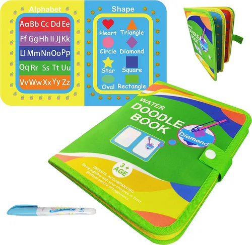 Vista 2 de El libro mágico para actividades acuáticas está hecho de alfombrilla de garabatos y juego de libros mágicos para garabatos