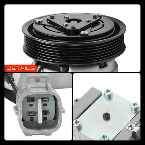 Vista 9 de A-Premium Compresor de aire acondicionado con embrague compatible con Toyota Camry 1994-2001, Avalon 1995-1999, Solara 1999-2003, Lexus ES30