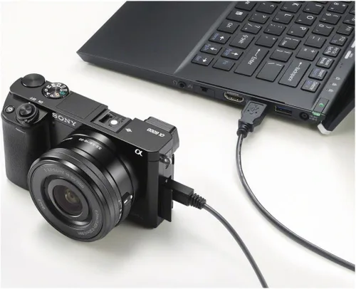 Vista 2 de Sony Alpha a6000 - Cámara digital sin espejo con lentes Power Zoom