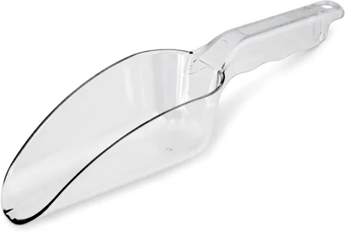Vista 12 de New Star Foodservice 34424 Cuchara para hielo utilitaria de plástico de policarbonato, transparente, 24 onzas