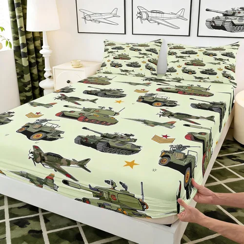 Vista 39 de Manfei Juego de sábanas bajeras de panal de galaxia, tamaño individual, 2 piezas, estampado geométrico hexagonal, funda de cama de cielo estrellado